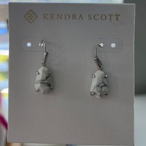 Kendra Scott prototype earrings in Howlite
